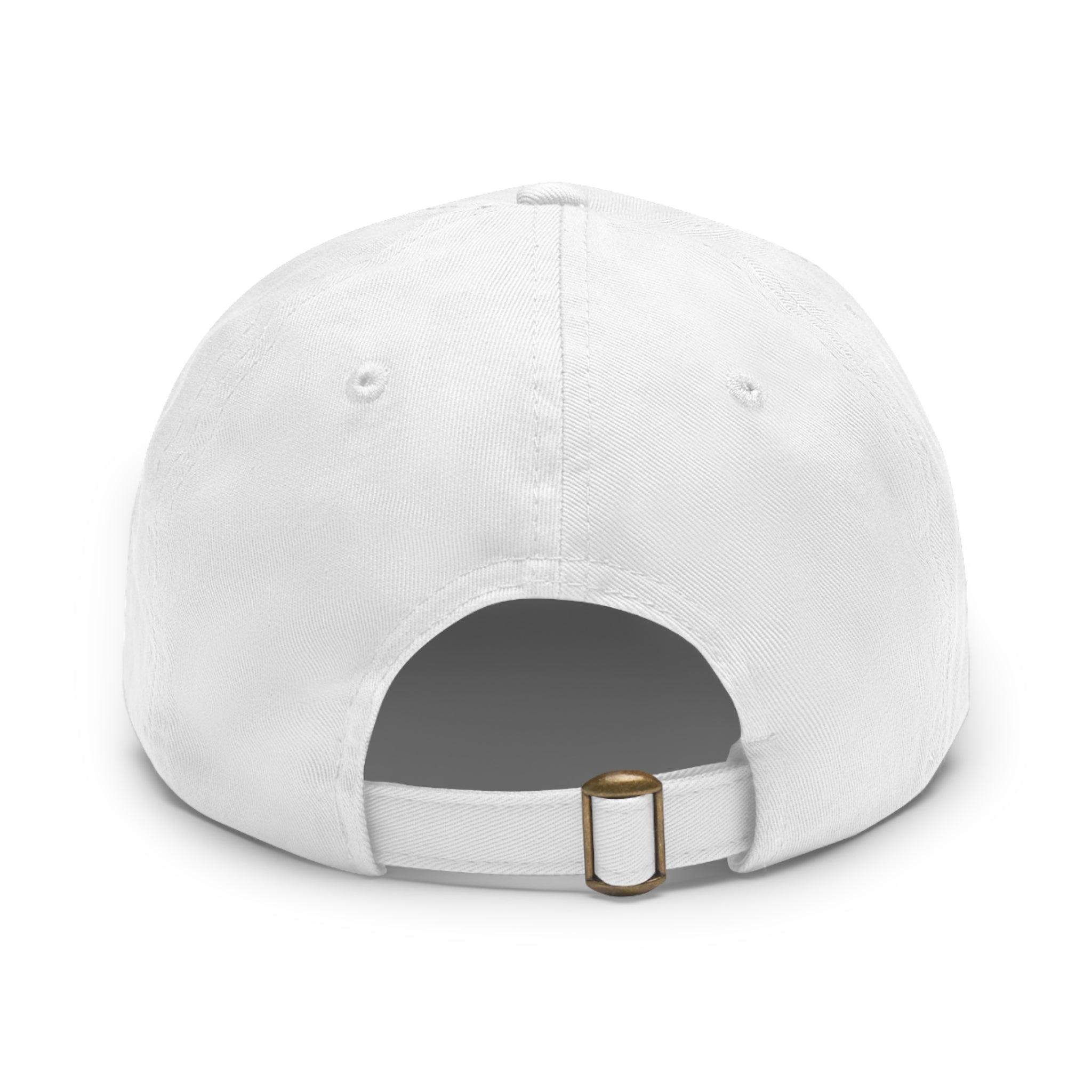 NEXA Logo Leather Patch Dad Hat — Casual Branded Baseball Cap